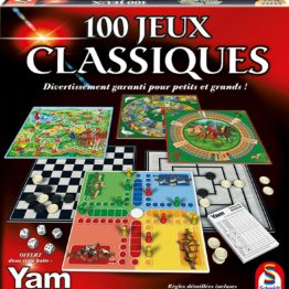 MALETTE DE 100 JEUX CLASSIQUES – SCHMIDT – 88207
